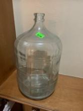 Glass 5 gallon water jug