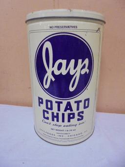 Vintage Jays Potato Chip 1lb Tin