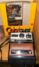 Vintage Color Burst Kodak 100 Instant Camera w/instructions and original box