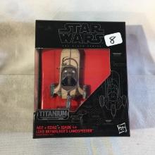 NIB Collector Star Wars The Black Series Titanium Series Luke Skywalker's Landspeeder #09 Box:5x4"
