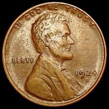 1924-D Wheat Cent CLOSELY UNCIRCULATED