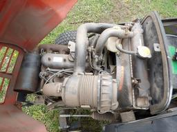 Kubota TG1860 Diesel Lawn Tractor, Hydro, Power Steering, No Deck, 1616 Hou