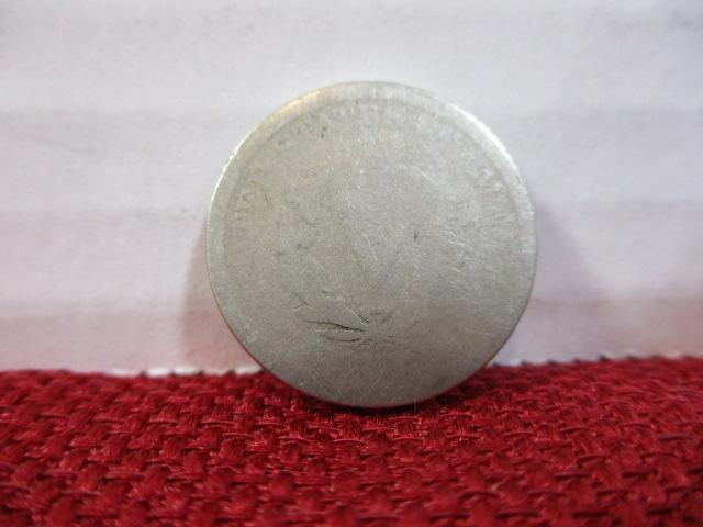 1883 Silver "V" Nickel