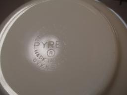 Pyrex 9" Blue Polke Dot Mixing Bowl-A