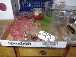 Midcentury Glassware Lot