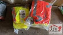 3 Packs of Class 2 Safety Vests