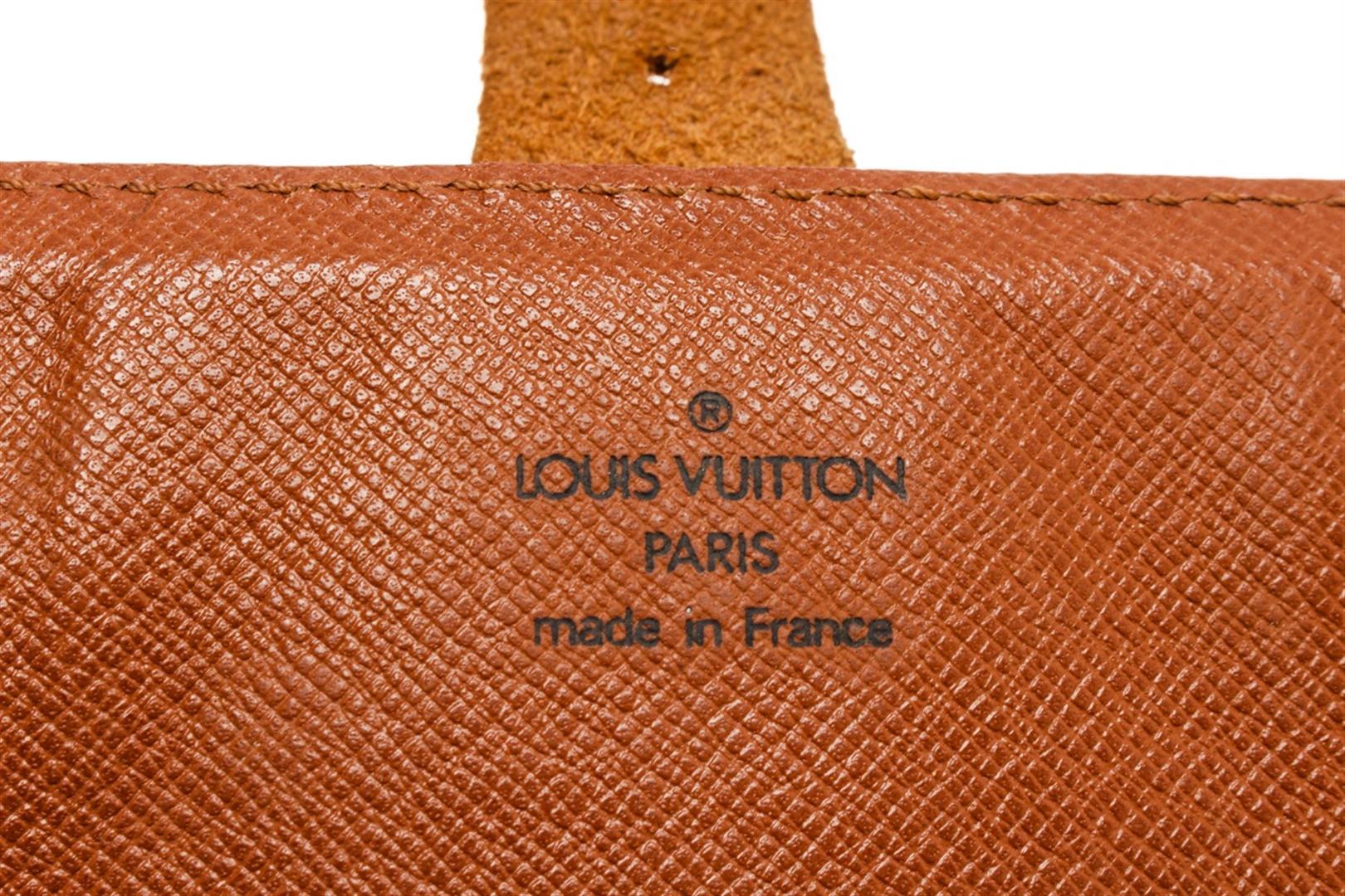 Louis Vuitton Brown Monogram Canvas Cartouchiere MM Messenger Bag
