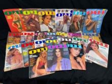 24 Vintage OUI Adult Magazines 1970s-1980s