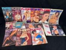 15 Vintage 1980s Playboy magazines Centerfolds