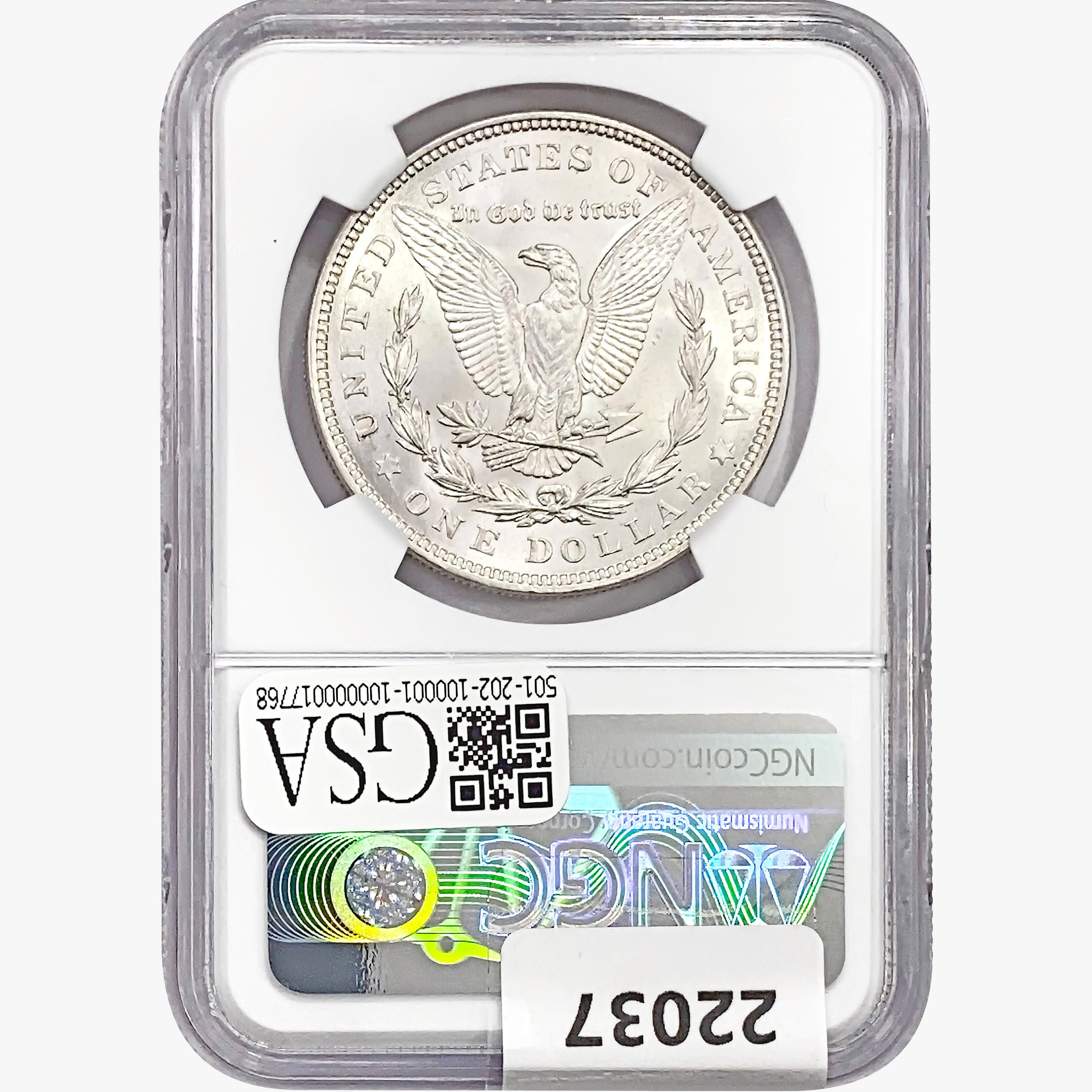 1921 Morgan Silver Dollar NGC MS64
