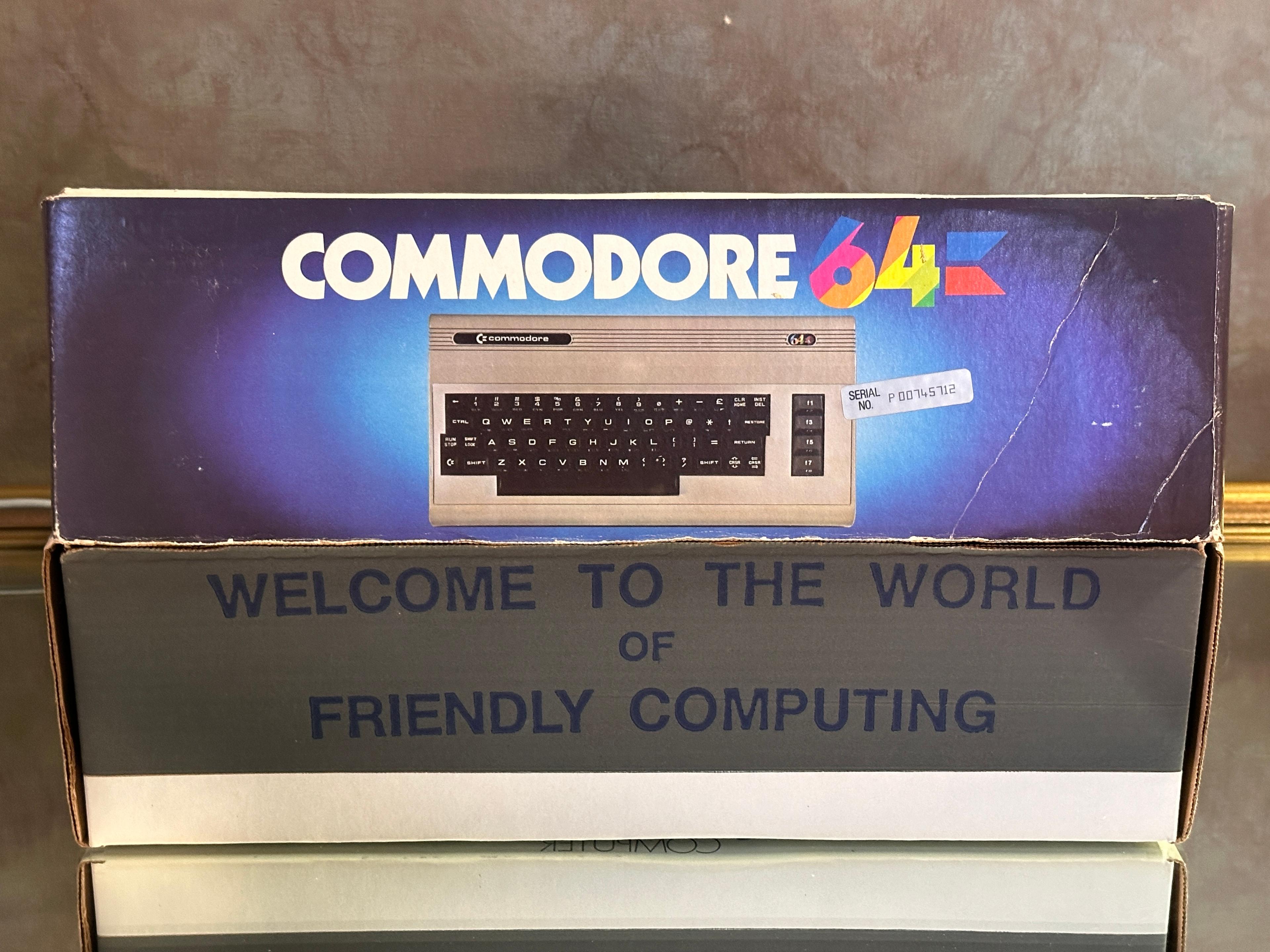 Commodore 64 with 5 Games