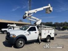 Altec AT37G, Articulating & Telescopic Bucket Truck mounted behind cab on 2012 Dodge Ram 5500HD 4x4 