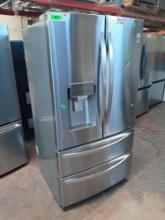 LG 27.8 Cu. Ft. 4 Door French Door Smart Refrigerator*COLD*PREVIOUSLY INSTALLED*