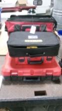 HUSKY ROLLING TOOL BAG, DEWALT 20 VOLT DRILL (no battery or charger) w /case,2-MILWAUKEE HARD CASES