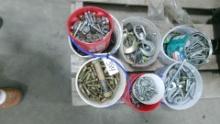 CARRIAGE BOLTS, GRADE 8 BOLTS, & CHAIN HOOKS