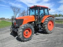 AGRICULTURAL TRACTOR KUBOTA M125X TRACTOR SN, POWERED BY KUBOTA DIESEL ENGINE, EQUIPPED WITH CAB,