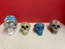 8 skulls