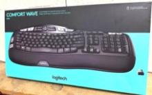 New Logitech Comfort Wave PC Keyboard K350