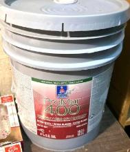 Sherwin Williams Promar 400 Low Sheen 5 gal bucket of paint- Extra white
