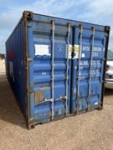 20' Shipping Container - Blue