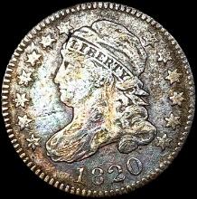 1820 Capped Bust Dime LIGHTLY CIRCULATED