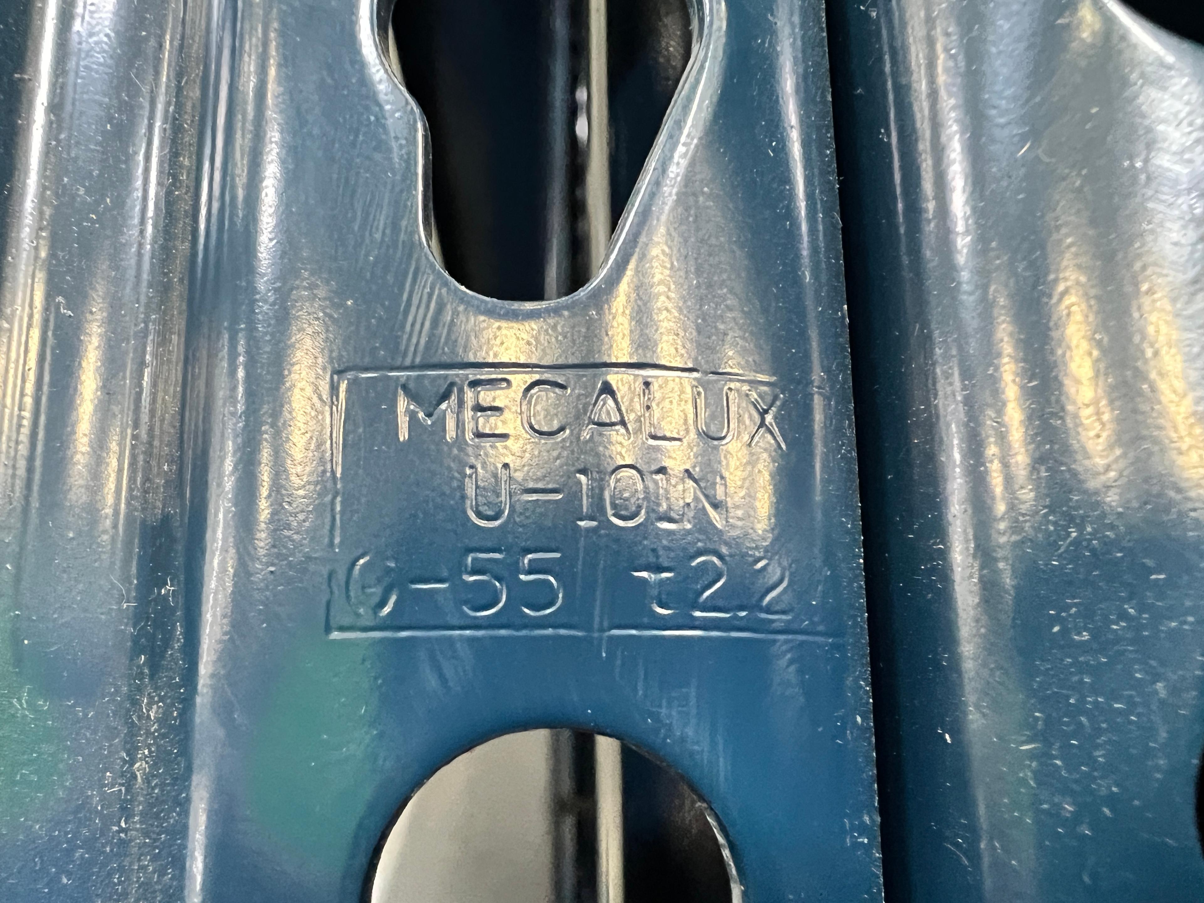 Mecalux Tear Drop Pallet Rack Upright Frame 42" X 28'