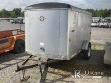 2010 Carry On Enclosed Cargo Trailer Body Damage