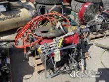 Pallet with Jaws of Life Equipment NOTE: This unit is being sold AS IS/WHERE IS via Timed Auction an