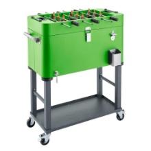 FOOSEBALL COOLER 80QT WITH STAND NEW OUT OF BOX
