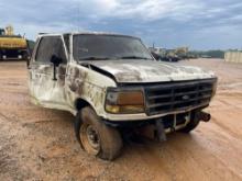 1060 - 1992 FORD F250 FLAT BED TRUCK