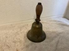 early brass school bell