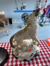 Call of the wilderness wolf statue 2 foot tall