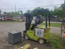 Clark Battery Powered Forklift w/ Charger