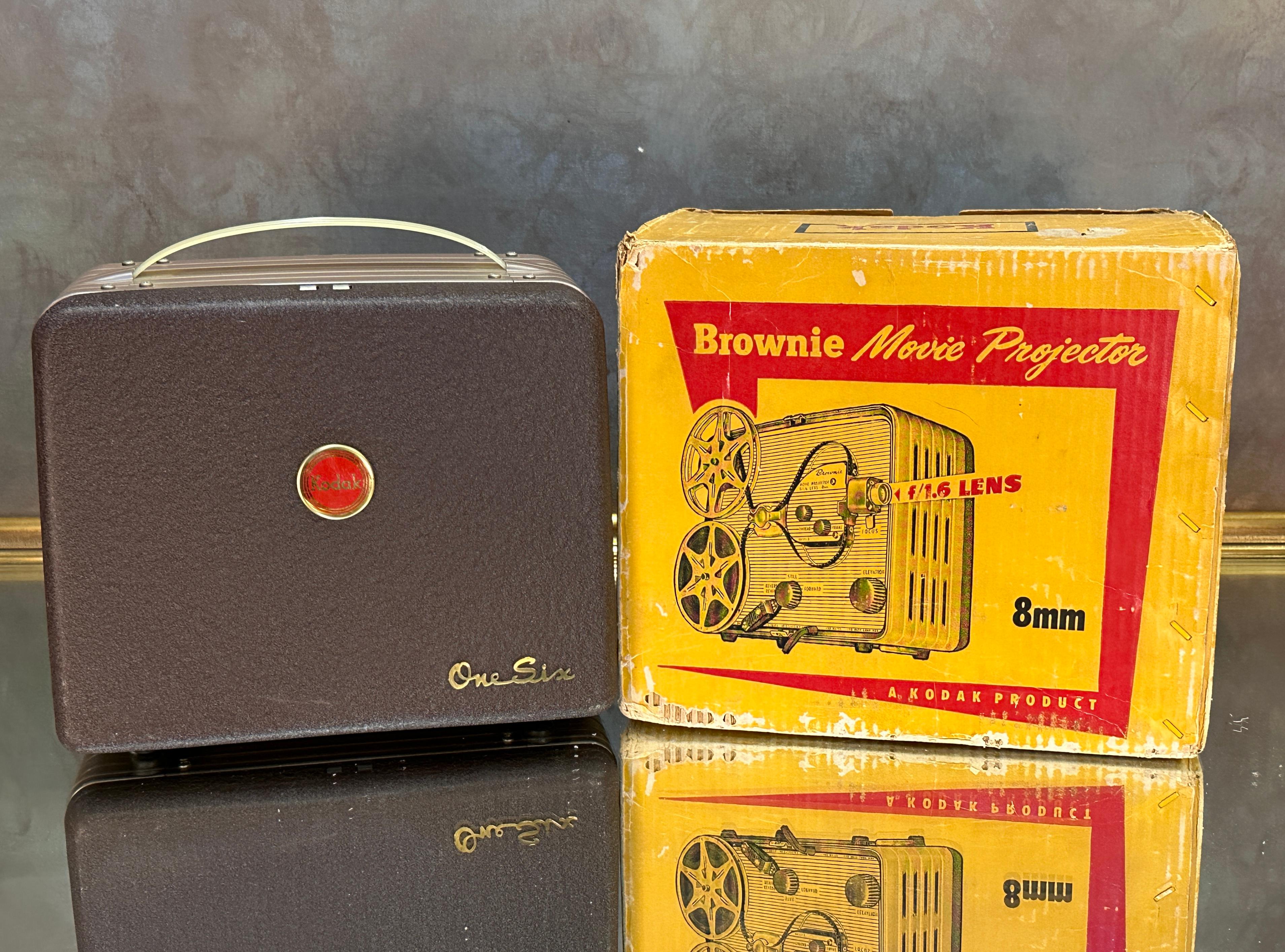 Brownie Movie Projector 8mm with f/1.6 Lumenized Lens