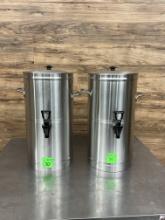 (2) Count Stainless Steel Tea Dispensers