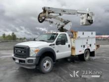 (Salt Lake City, UT) Altec AT37G, Articulating & Telescopic Bucket Truck mounted behind cab on 2012
