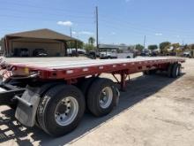 2008 Fontaine 48ft Flatbed Trailer W/t