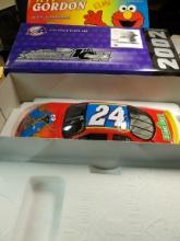 # 24 Jeff Gordon 123 Sesame Street 1:24-scale Stock Car Limited Edition Adult Collectable.