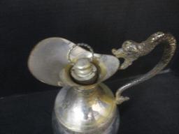 Mid Century Silverplate Ewer - made in Milano, Italy