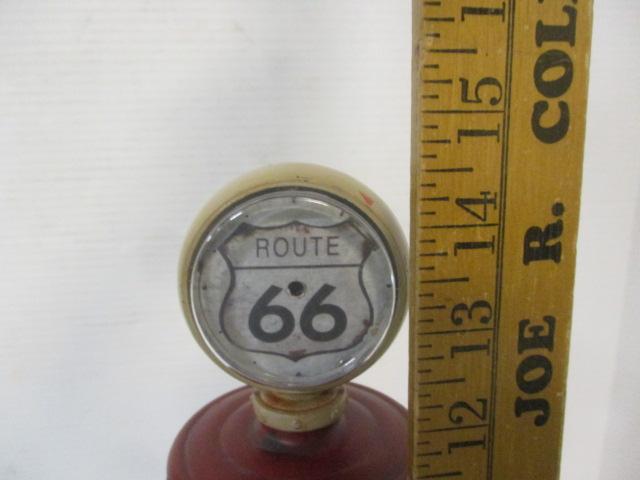 Vintage Route 66 Gas Pump Bank
