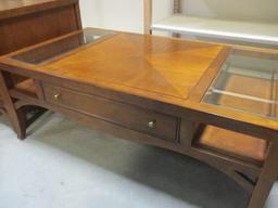 American Signature 2 Drawer Coffee Table