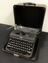 Quiet Deluxe Royal Typewriter - In Case