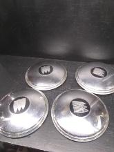 Collection 4 Vintage Buick Hubcaps