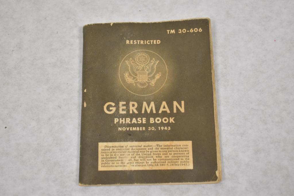 German Three Military Reference Books