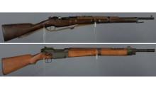 Two French MAS Bolt Action Rifles
