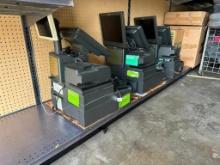 **NCR Cash Registers with dual screens and Verifine Card Readers ( 3 registers & 3 Verifone Card