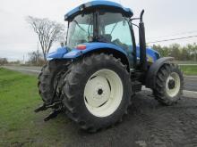 AGRICULTURAL TRACTOR NEW HOLLAND T6030 TRACTOR SN, POWERED BY DIESEL ENGINE, EQUIPPED WITH