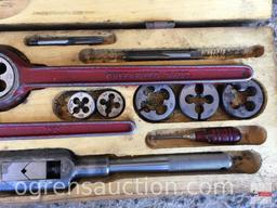 Tools - Vintage Tap & Die set, Greenfield, O.K. Round Die