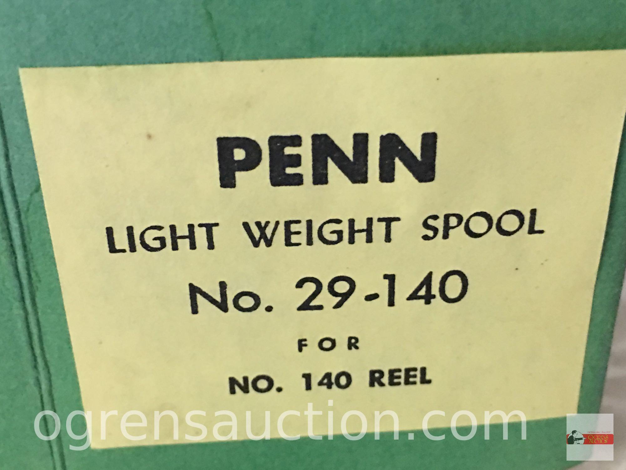 Fishing - Spool - Penn Lightweight Bakelite Spool #29-140 for 140 Reel, new old stock in box