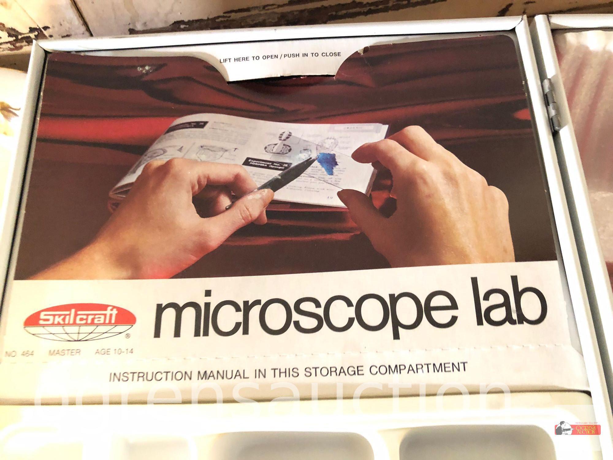 Skilcraft Science Lab microscope in carry case